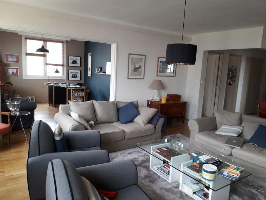 Appt 3 Chambres Hyper Centre Tres Calme Tres Clair Quartier Place Royale, Parking Gratuit Nantes Esterno foto